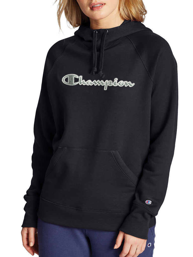 Champion Women's Powerblend® Fleece Pullover Hoodie, Chainstitch Logo,Style GF934 Y07970