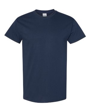 Gildan - Heavy Cotton™ T-Shirt - 5000 Black, White, Military Green, Navy