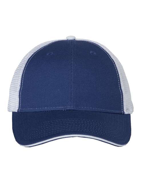 Valucap S102 Trucker Sandwich Visor Cap