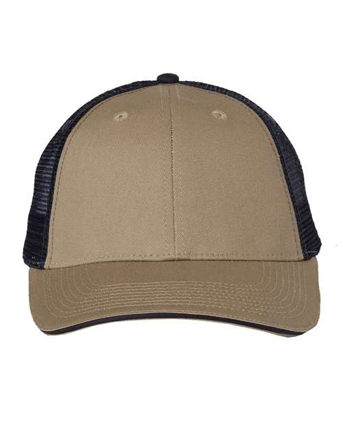 Valucap S102 Trucker Sandwich Visor Cap