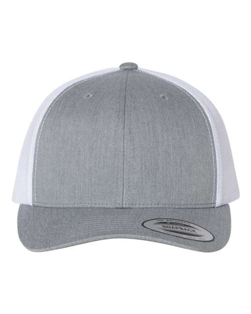 YP Classics 6606 "Retro" Snapback Trucker Cap