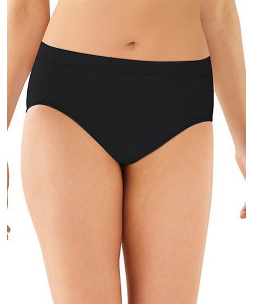 Bali Women's One Smooth U All Over Smoothing Brief Panty, Black, Medium/6  at  Women's Clothing store: Briefs Underwear