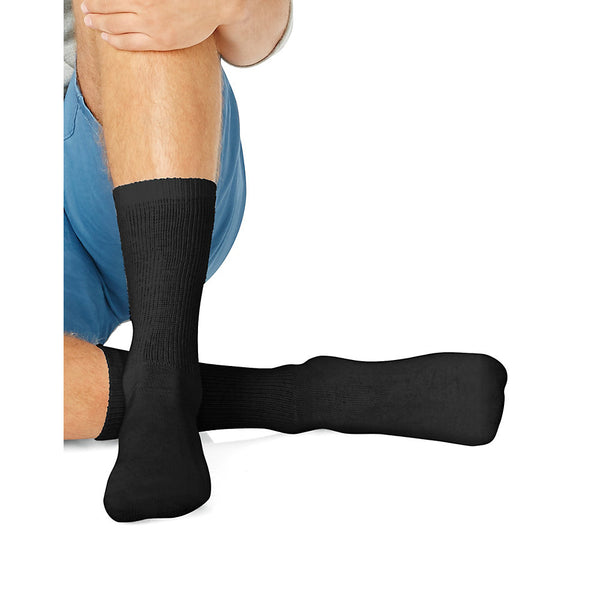 Hanes Men's FreshIQ® Cushion Crew Socks 6 pack, Style 185/6
