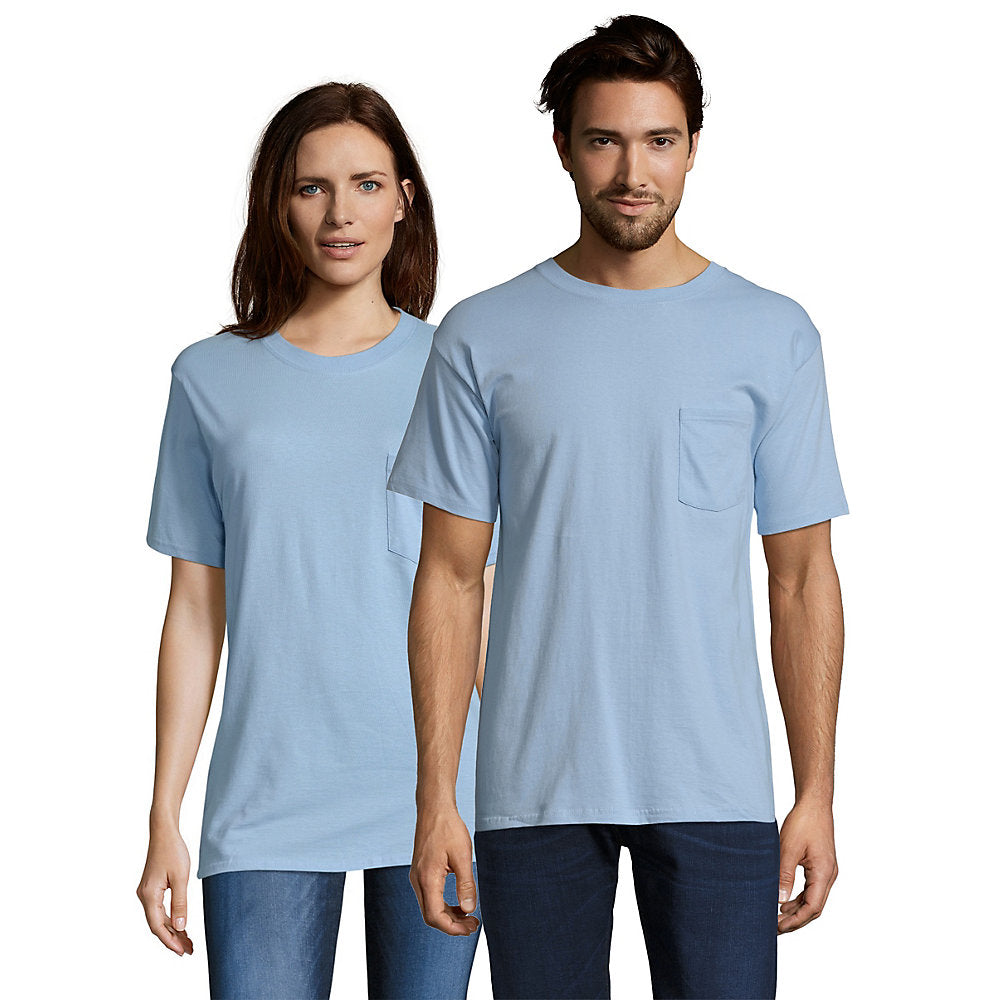 Hanes Beefy-T Adult Pocket T-Shirt, Style 5193
