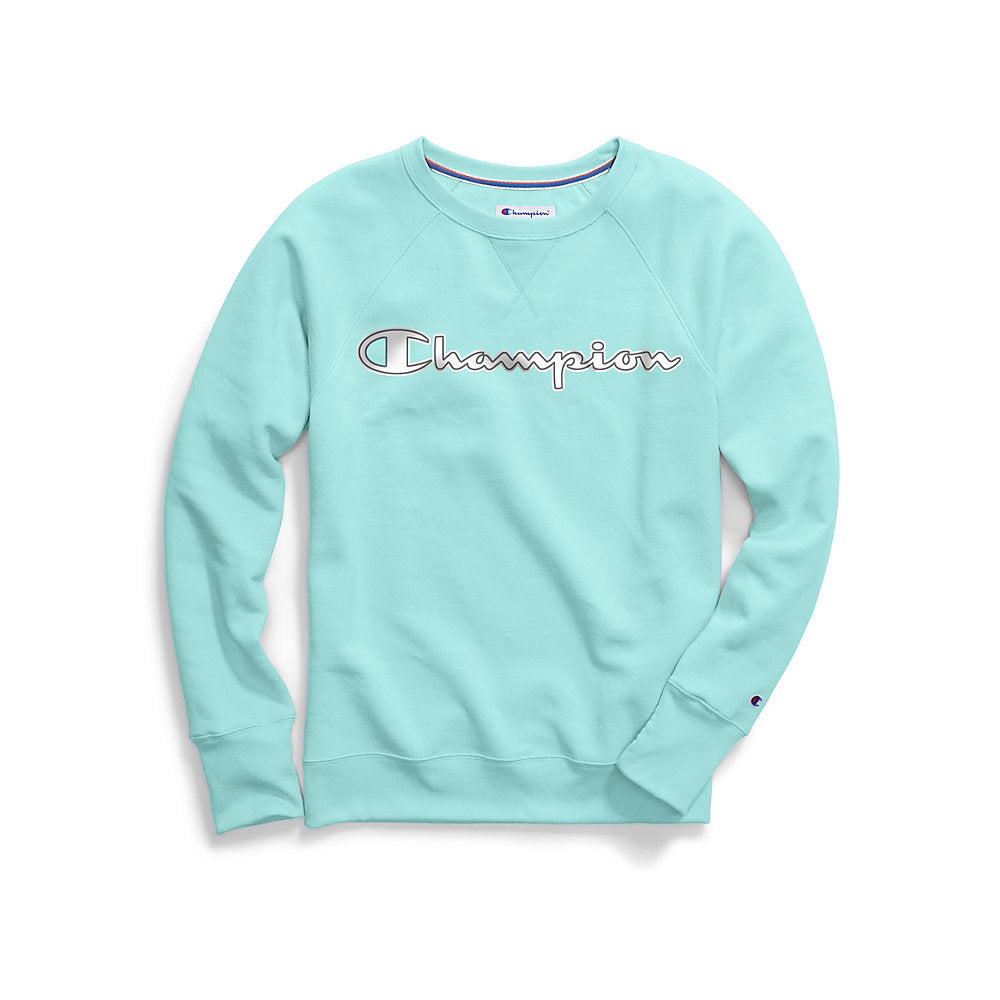 Fleece Sweatshirt Champion Boyfriend Crew Sweatshirt Champion