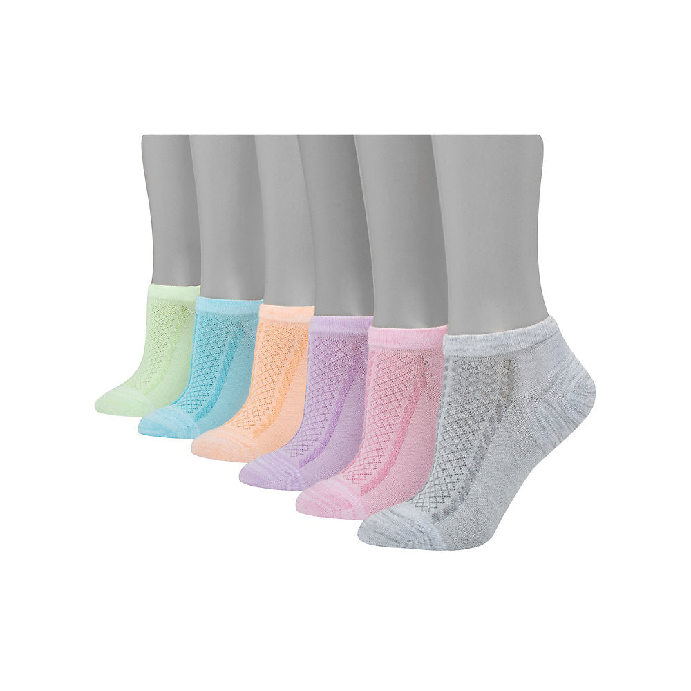Hanes Women's Invisible Comfort Sport Liner 6-Pack,Style HC726S