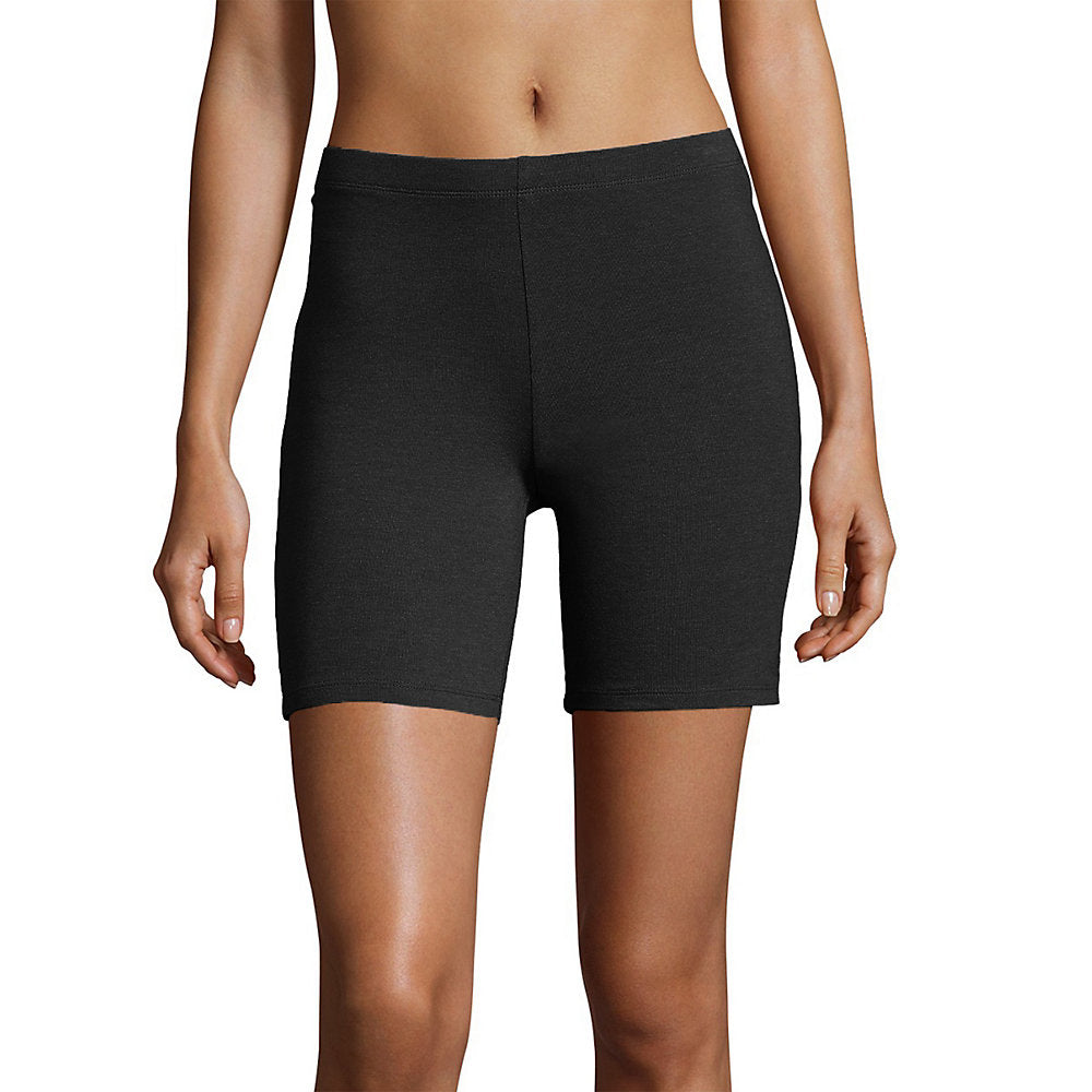 Hanes Women's Stretch Jersey Bike Shorts, Style O9291