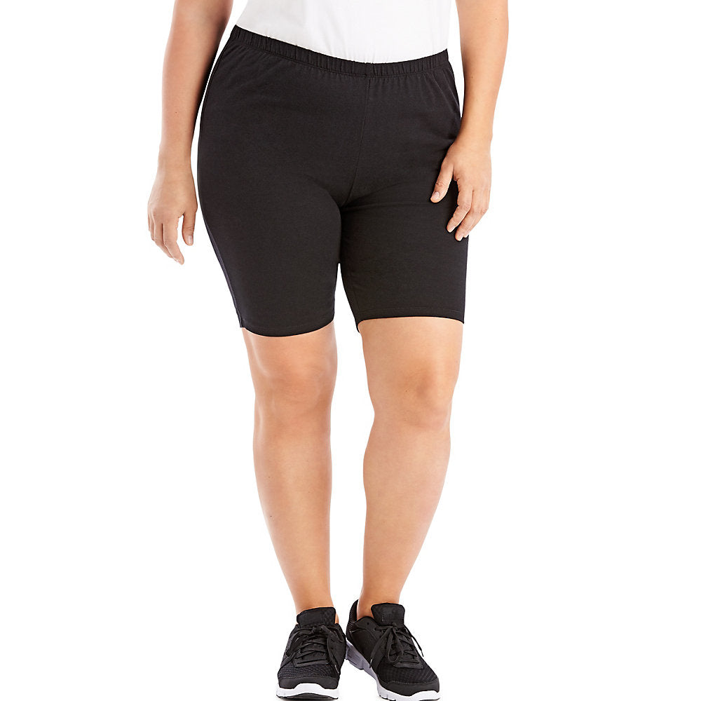 Just My Size Stretch Cotton Jersey Women's Bike Shorts, Style OJ251