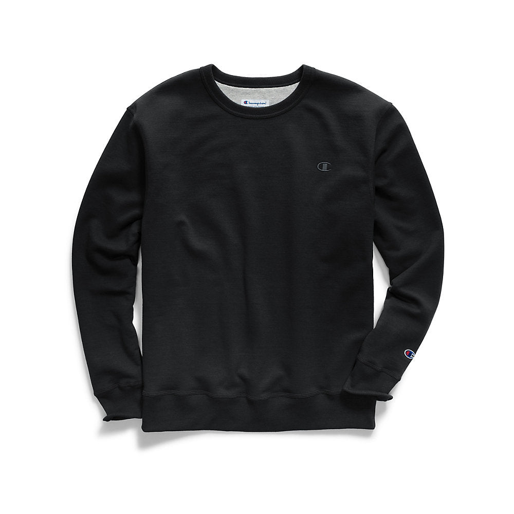 Powerblend Fleece Sweatshirt Champion Crew Neck Mens Sweatshirt