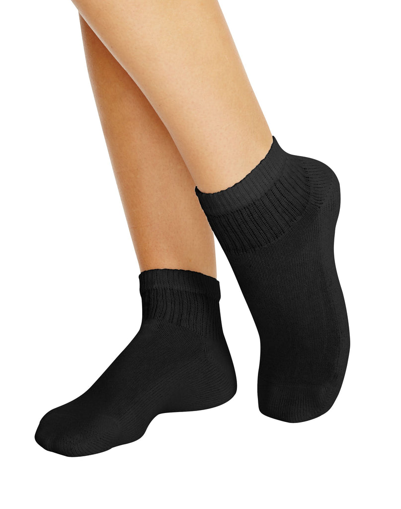 Hanes Cushioned Women's Ankle Athletic Socks 10-Pack Style 681L10