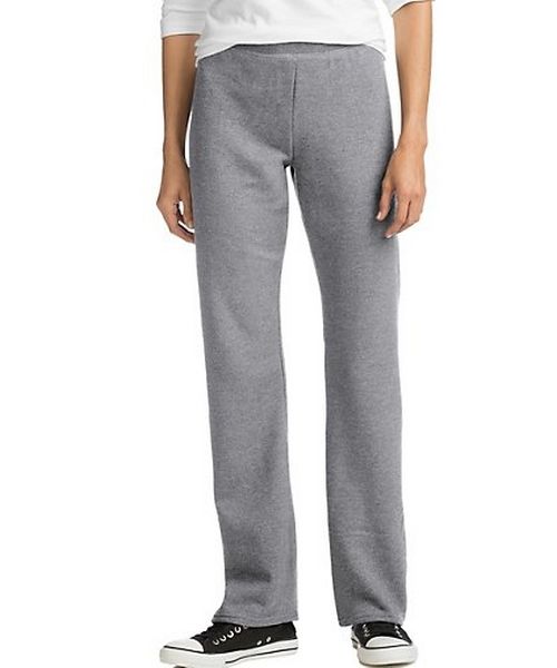 Hanes EcoSmart® Petite Women's Sweatpants With Open Bottom Legs, Fleece Style O4634