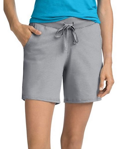 Hanes Women's Jersey Pocket Short Style  O9264 W,