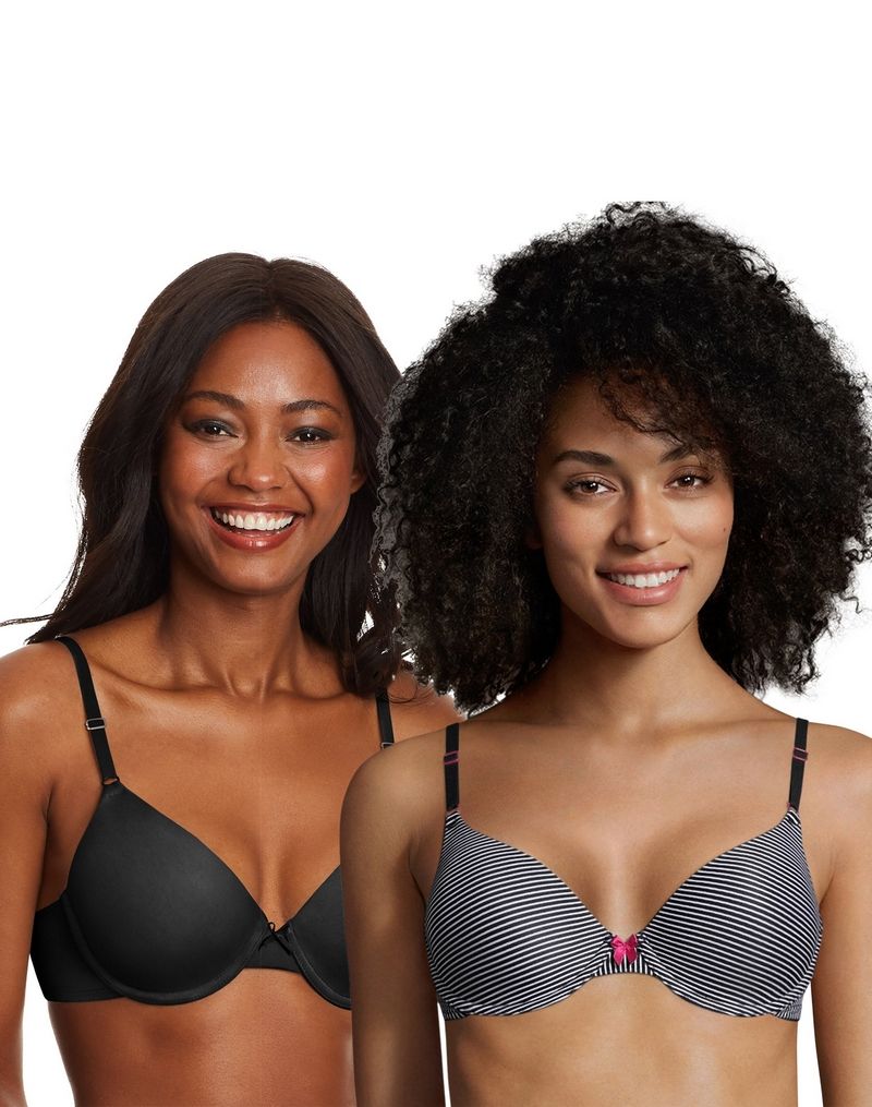 Maidenform One Fab Fit Demi Bra 2-Pack, Style 0795XJ – pricestyle